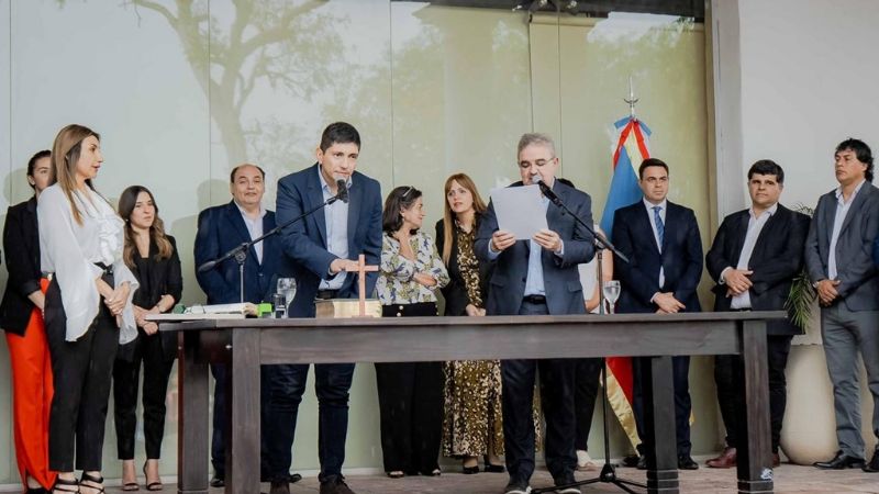 Natella asumió como ministro de Gobierno