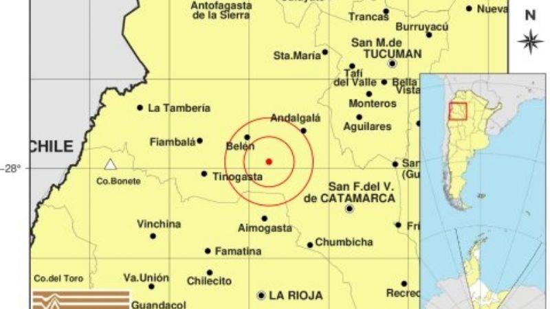 Tres temblores en las últimas horas, uno de ellos de magnitud 3.8°
