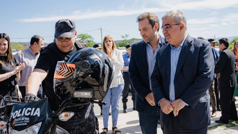 Nueva flota de vehículos para fortalecer la seguridad en Capital e interior