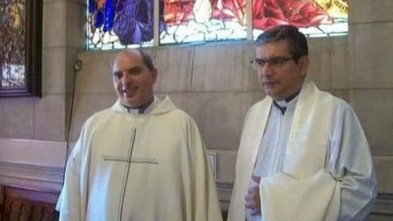 Misa por los 40 años de sacerdocio de monseñor Díaz y del padre Murúa