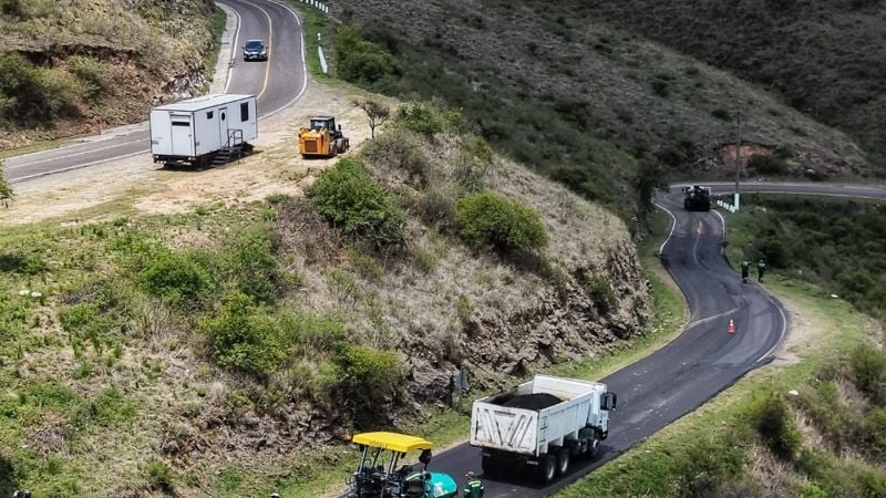 Evitar circular con vehículos pesados en la Ruta Provincial N°1 por mal estado del camino