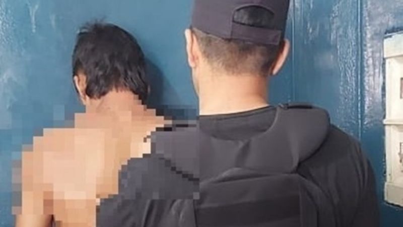 Causó un desorden en la vía pública