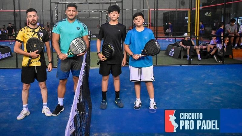 La Serna presente en el cierre del Circuito ProPádel