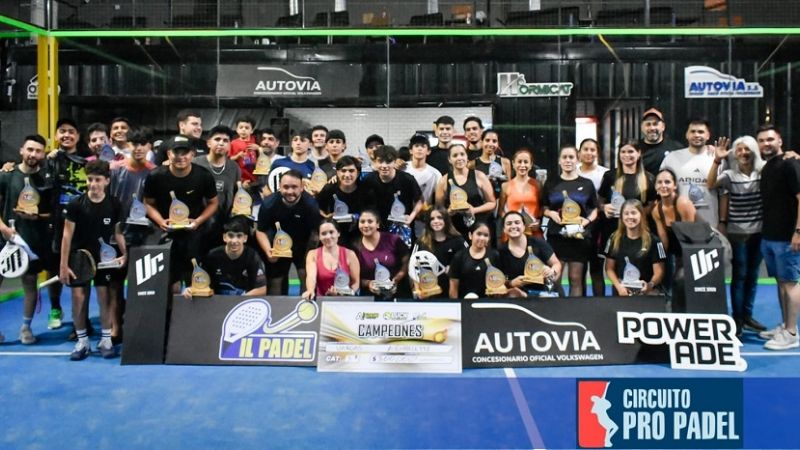 La Serna presente en el cierre del Circuito ProPádel