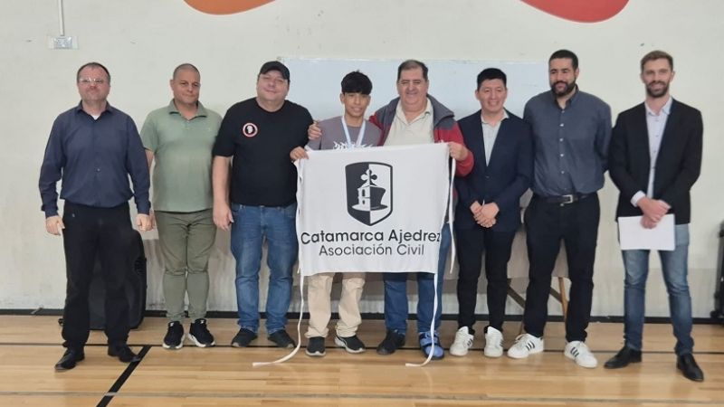 Lautaro Tolosa sub campeón argentino Sub 1700