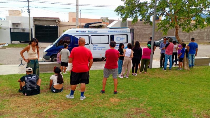 El Registro Civil realizó más de 100 trámites de DNI durante la última semana