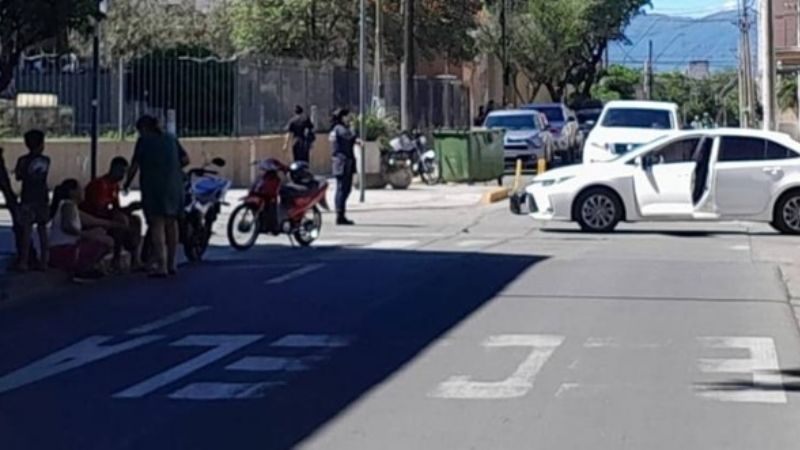 Choque en pleno Centro dejó a un nene de 2 años lesionado