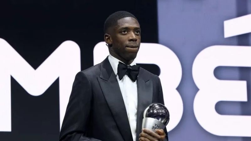 Dembelé ganó el The Best al mejor jugador