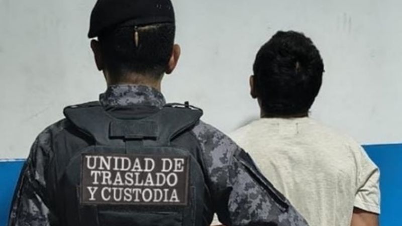 Ladrón reincidente fue enviado al Servicio Penitenciario