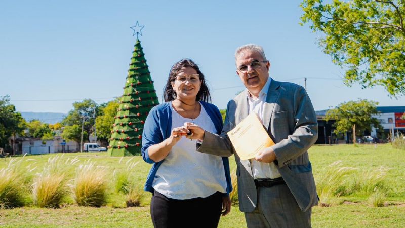 Santa María recibió una pala cargadora y avanzan obras de infraestructura clave