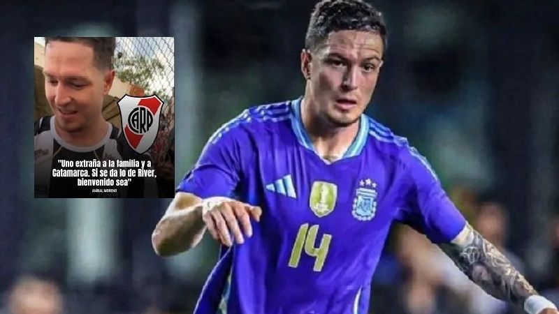 "El Colo" Moreno ya es jugador de River