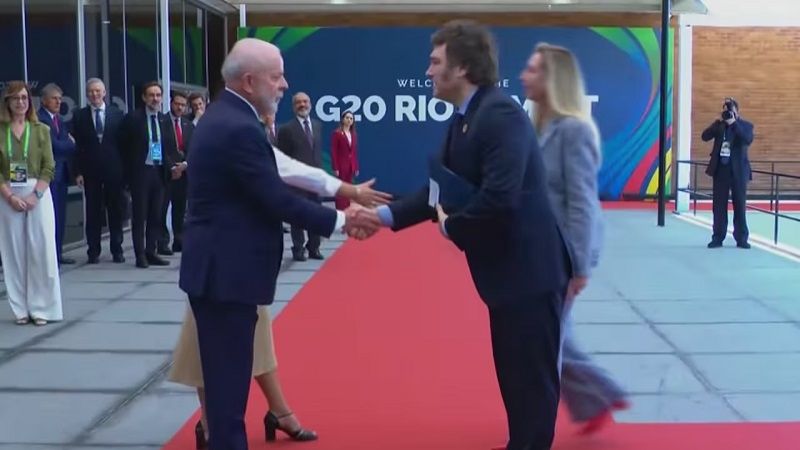 Milei chocó con Lula, por la causa Venezuela