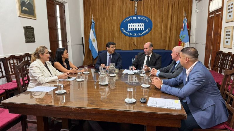 La Corte de Justicia de Catamarca y el Banco de la Nación Argentina fortalecen la gestión judicial
