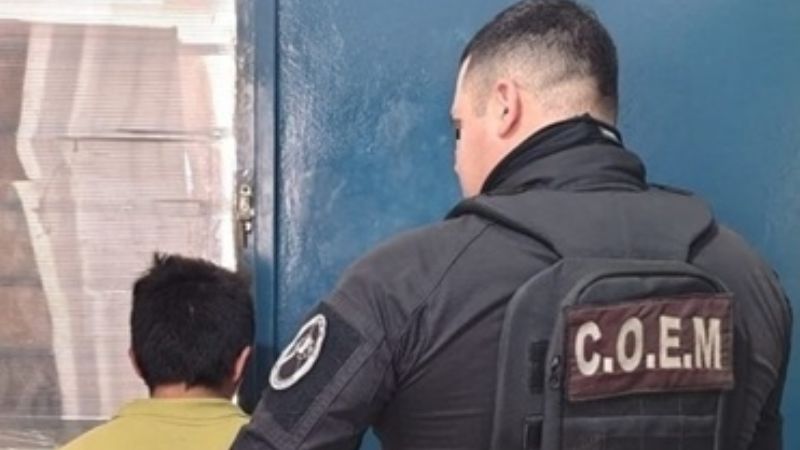 Quiso robar en un negocio y terminó preso