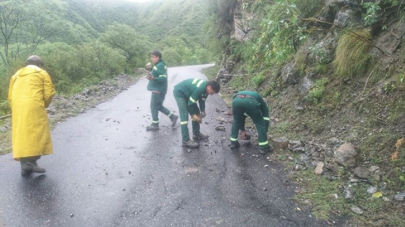 Derrumbes en la Cuesta de Los Angeles