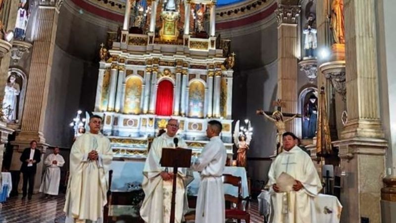 El obispo Urbanc ofreció la Misa de Nochebuena