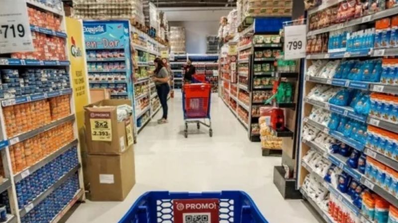 Las ventas en supermercados crecieron 1,6% en octubre