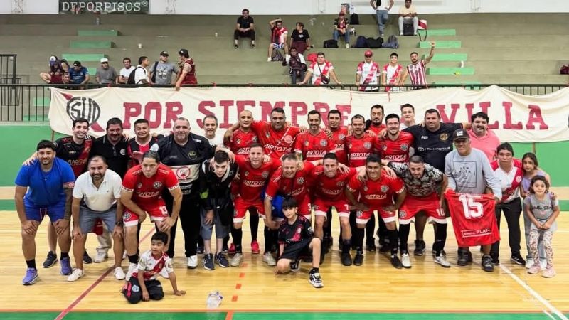 Villa Dolores campeón del primer Futsal Veteranos