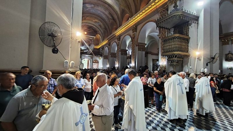 Horario de Misas en el Santuario Catedral