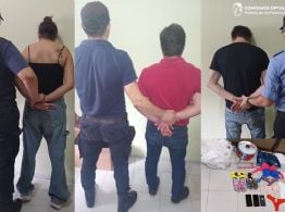Una joven y dos cómplices arrestados por un intento de robo