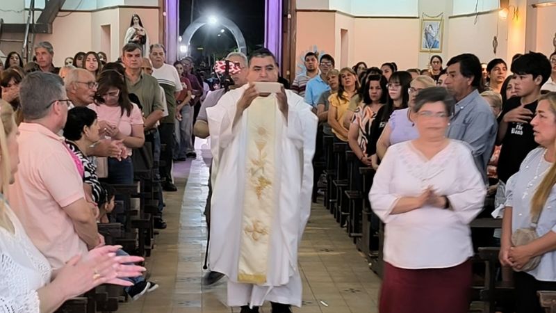 Reliquia del Beato Esquiú llega a la parroquia San Roque de Recreo