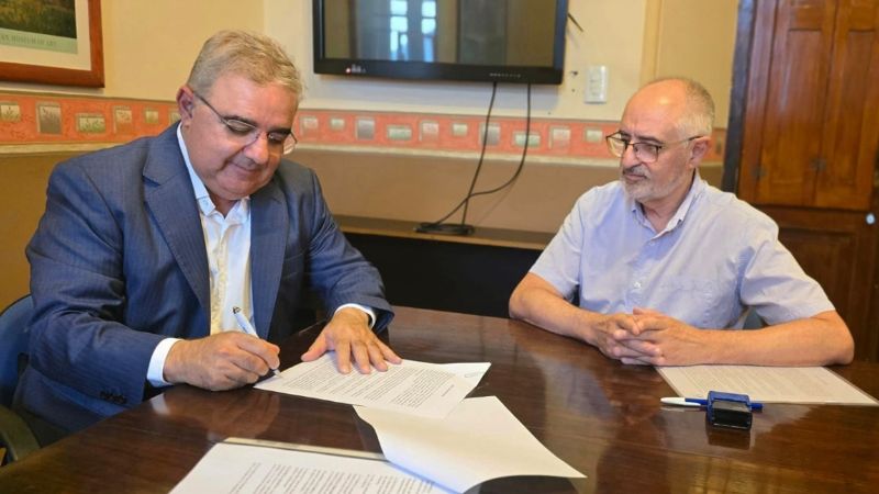 Firmaron Carta de Intención para restaurar la Manzana Franciscana