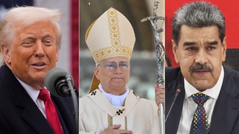 El Papa pidió a Trump no atacar a Venezuela
