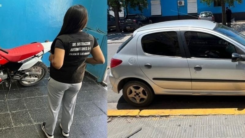Secuestraron dos vehículos "gemelos"