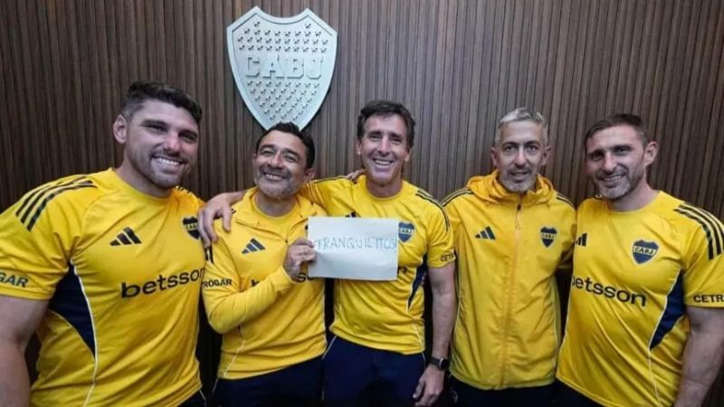 Úbeda tiene "equipo" para entrenar a Boca