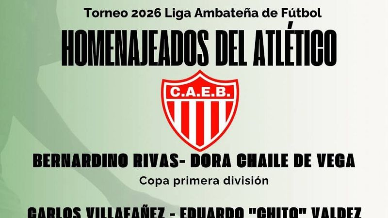 La Liga Ambateña larga el 3 de enero