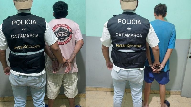Un hecho de violencia intrafamiliar terminó con dos detenidos
