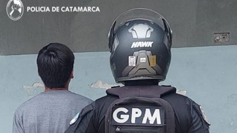 Un joven fue arrestado en Santa María