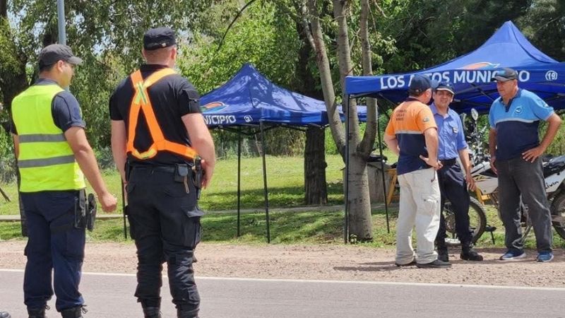 Los Altos Municipio brinda asistencia a peregrinos en Los Altos