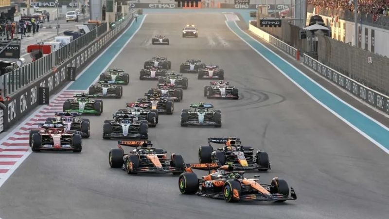 A las 11 hs., la clasificación del GP de Abu Dabi