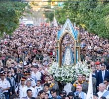 La Procesión marcará el cierre de las fiestas en honor de Nuestra Madre del Valle