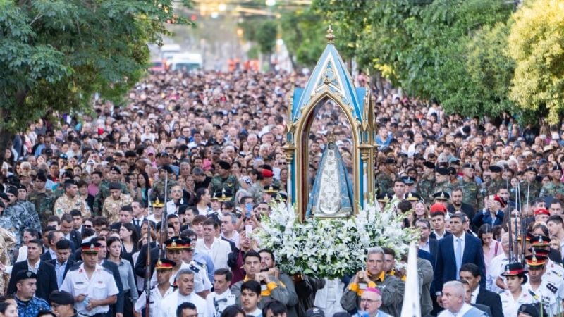 La Procesión marcará el cierre de las fiestas en honor de Nuestra Madre del Valle