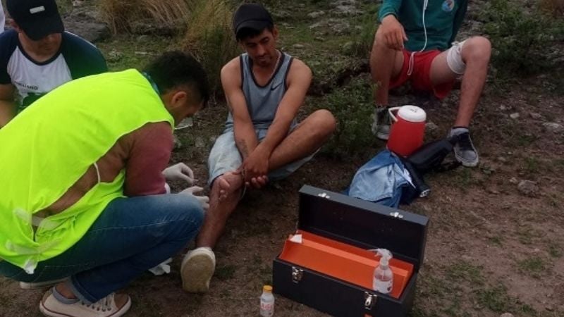 Salud asistió a más de 3.300 peregrinos durante la fiesta de la Virgen del Valle