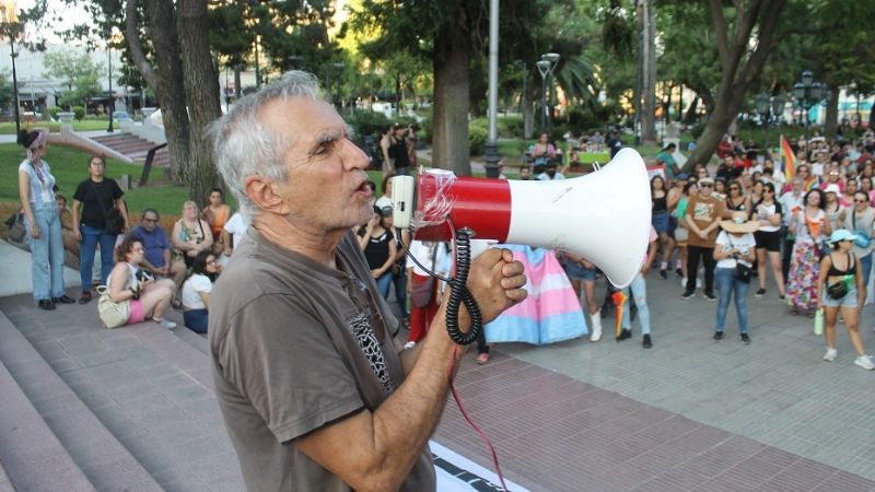 Catamarca marchó contra el discurso homofóbico y las políticas de Milei