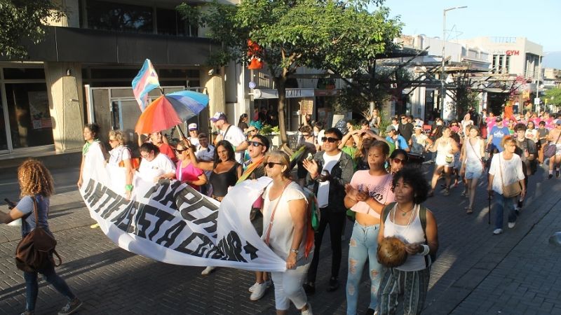 Catamarca marchó contra el discurso homofóbico y las políticas de Milei