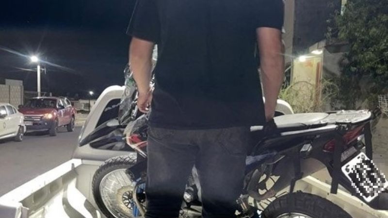Recuperaron una motocicleta rutera