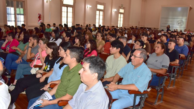 Bienvenida a nuevos estudiantes de la Facultad de Ciencias Agrarias