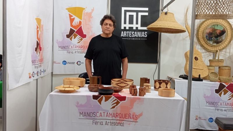 Artesanos catamarqueños participan de la Fiesta Nacional de la Artesanía en Colón