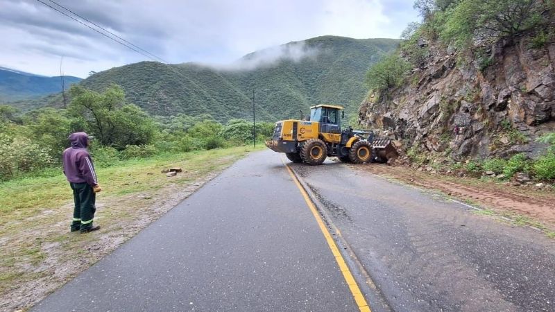 Por lluvias, solicitan transitar con precaución en Rutas Provinciales