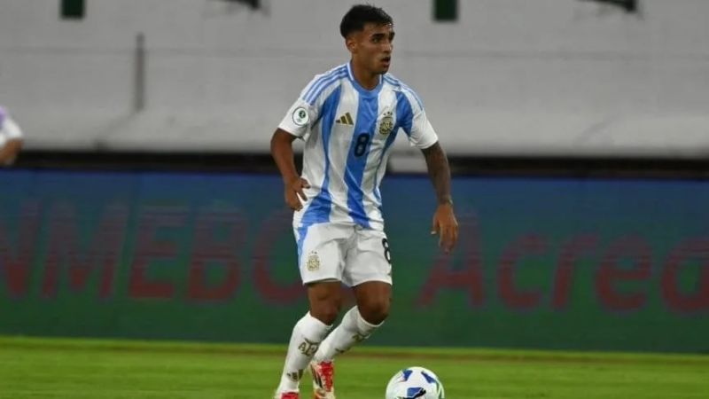 Delgado pasó del Sub 20 al plantel superior de Boca