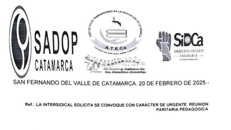 Cerrado lo salarial, ahora van por la paritaria pedagógica