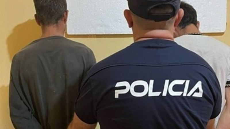 Raid delictivo terminó con dos detenidos