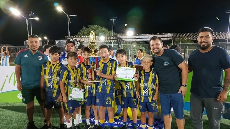 El Baby de La Merced consagró sus campeones