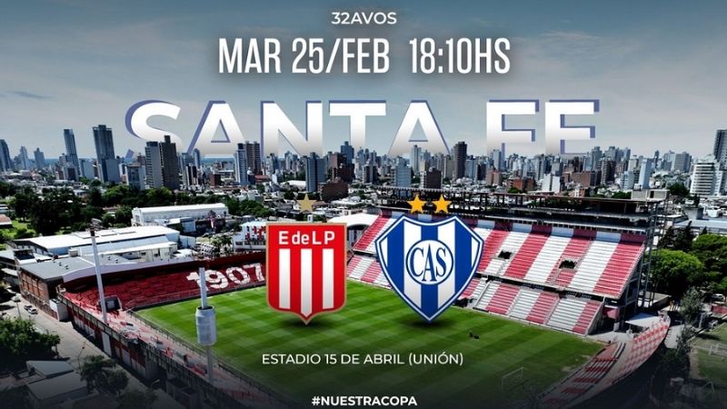 Sarmiento de La Banda ante Estudiantes (LP)