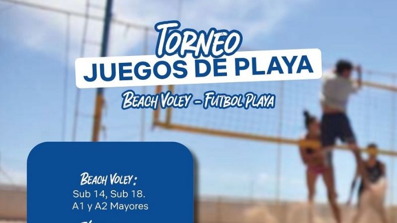 Inscriben para los Juegos de Playa en Capital