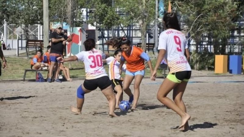 Inscriben para los Juegos de Playa en Capital